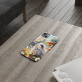 Dandelion Daze Guinea Pig Slim iPhone Case