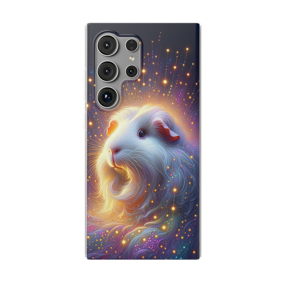 Starlight Wheek Guinea Pig Flexi Phone Case