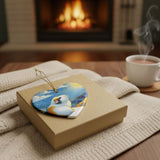 Winter Solstice Guinea Pig Ceramic Ornament – image 12