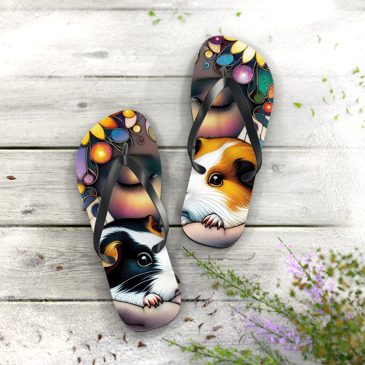 Tropical Duo Guinea Pig Flipflops