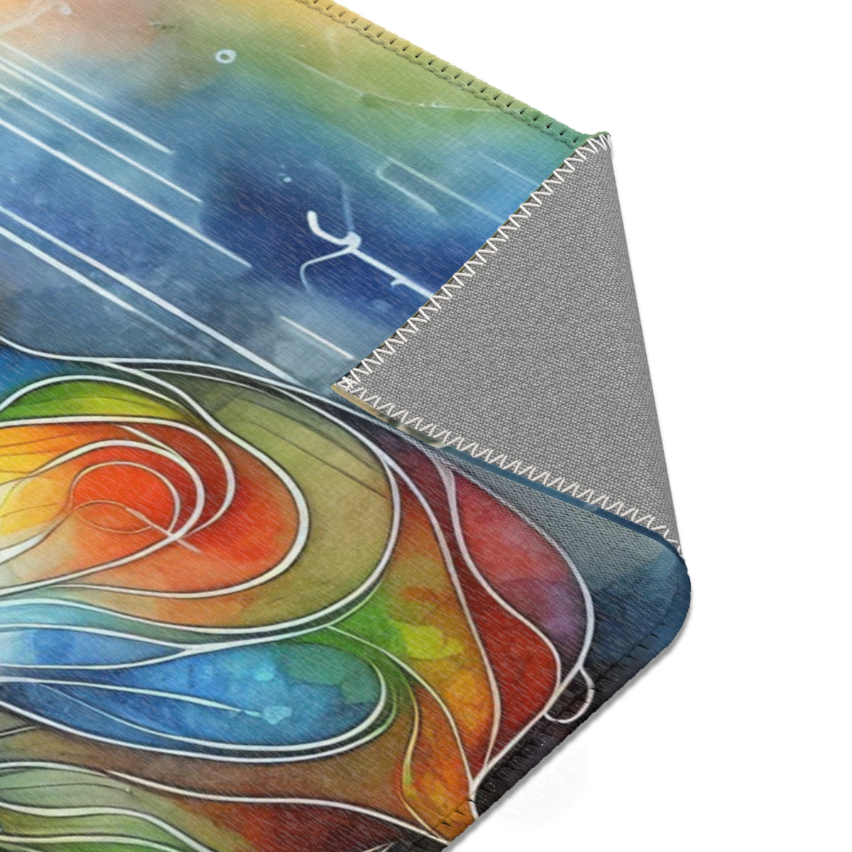 Rainy Day Piggy Play Mat - 24x36 - Guinea Pigs and Rabbits