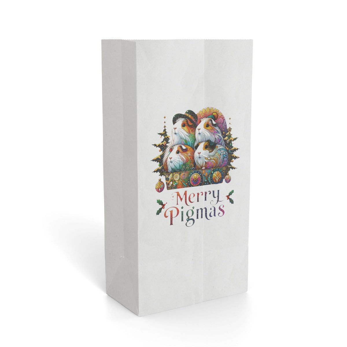 Merry Pigmas Small Paper Guinea Pig Gift Bag