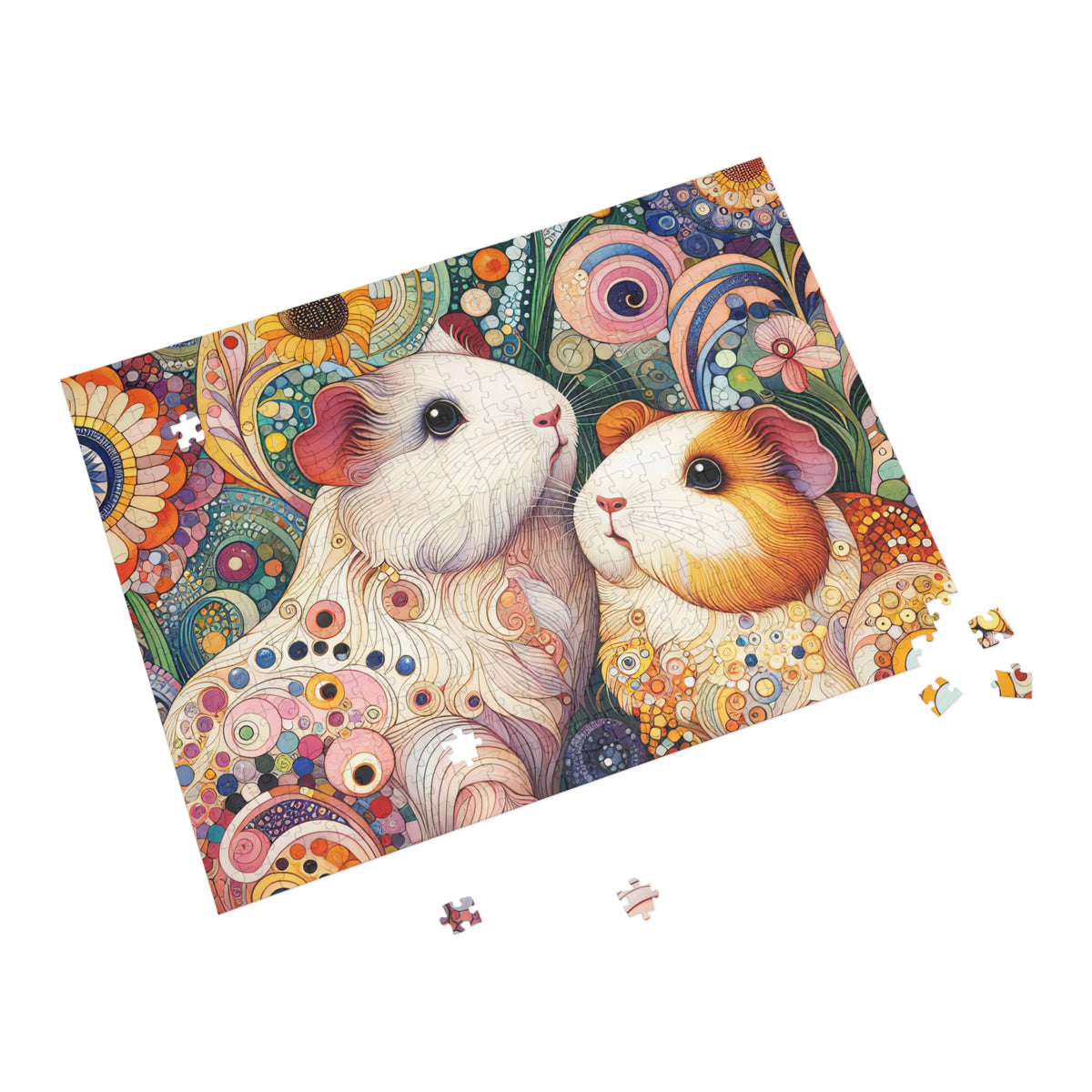 Pop Paisley Piggy Puzzle (96, 252, 500, 1000-Piece)