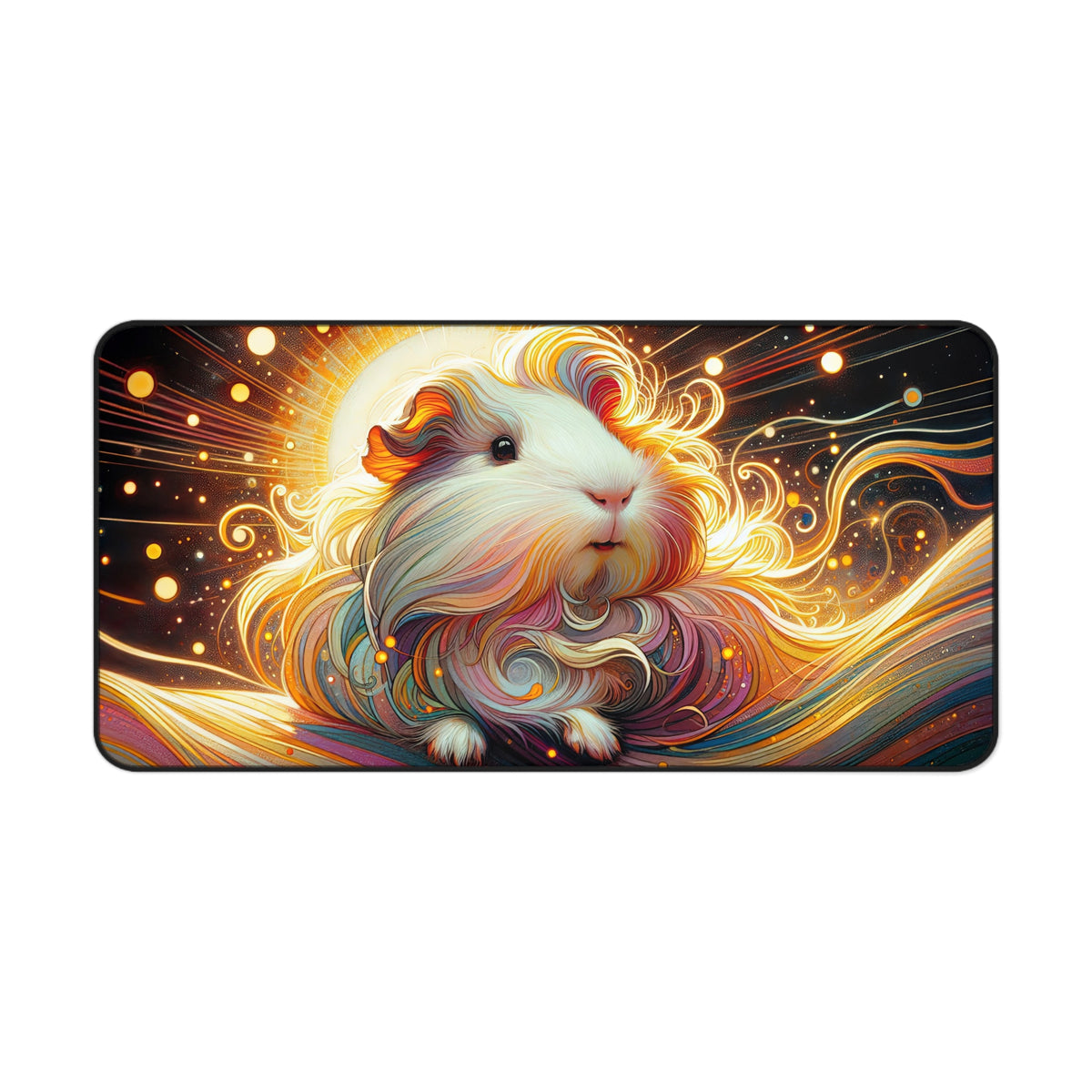 Cosmic Rhythms Guinea Pig Desk Mat