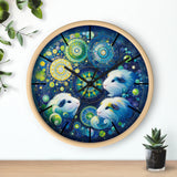 Mandala Treasure Guinea Pig Clock – image 16