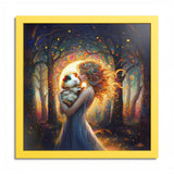 Woodland Grace Guinea Pig Framed Art Print – image 3