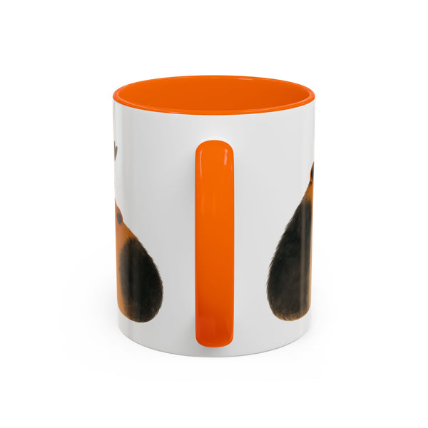 Cute Guinea Pig Couple Coffee Mug, Animal Lover Gift, Sweetheart Mug, Valentine’s Day Coffee Cup, Pet Lover Collectible