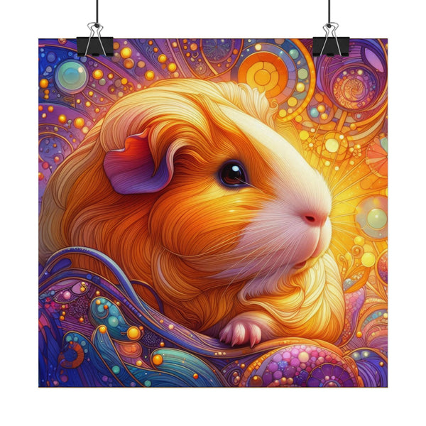 Happy Celebrations Guinea Pig Poster