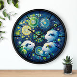 Mandala Treasure Guinea Pig Clock – image 8