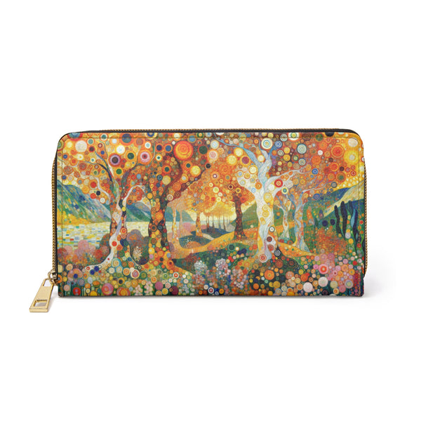 Trees of Life Zippered Wallet