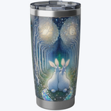 Enchanted Bunny Love Trail Chrome Tumbler