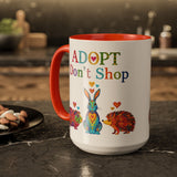 Adopt Don't Shop Boho Guinea Pig Mug