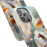Dandelion Daze Guinea Pig Slim iPhone Case