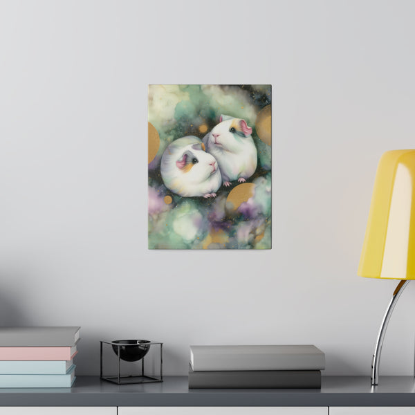 Precious Pig-appeal on Stretched Canvas