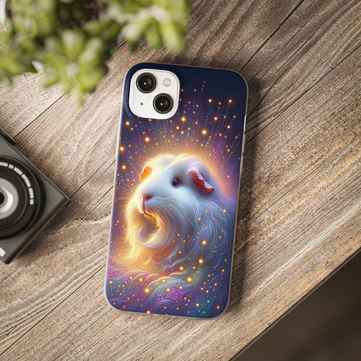 Starlight Wheek Guinea Pig Flexi Phone Case
