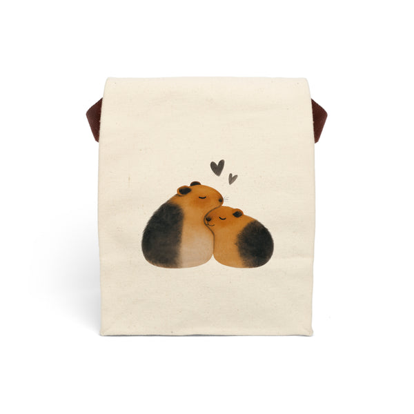 Adorable Guinea Pig Lunch Bag, Eco-Friendly Bag, Cute Lunch Tote, Animal Lover Gift, School Meal Carrier, Picnic Accessory
