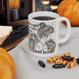 Just a Girl with Books Guinea Pig Mug