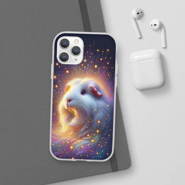 Starlight Wheek Guinea Pig Flexi Phone Case