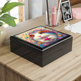 Piggy Pop Love Swirl Guinea Pig Jewelry Box