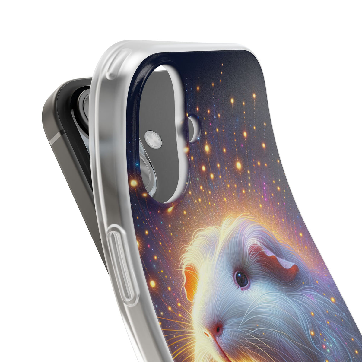 Starlight Wheek Guinea Pig Flexi Phone Case