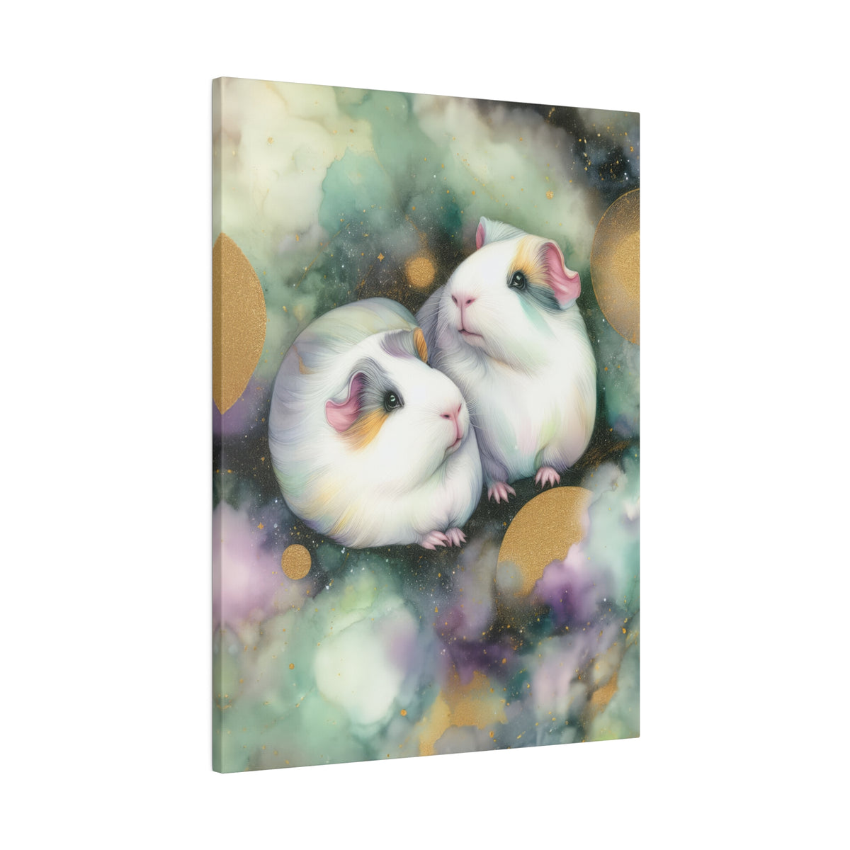 Precious Pig-appeal on Stretched Canvas