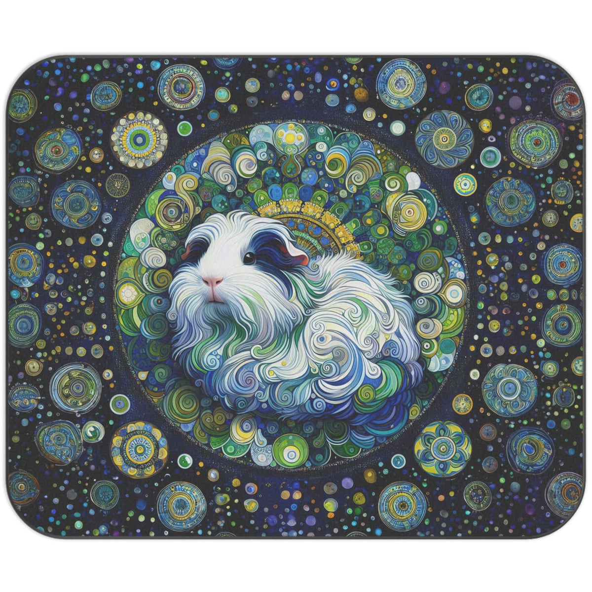 Cavy Cosmos Mandala - Guinea Pig Floor Time Blanket