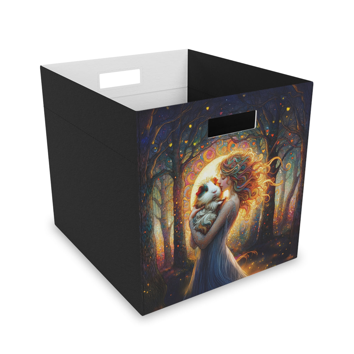 Forest Girl Storage Bin