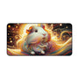 Glowing, gliding Piggy Desk Mat