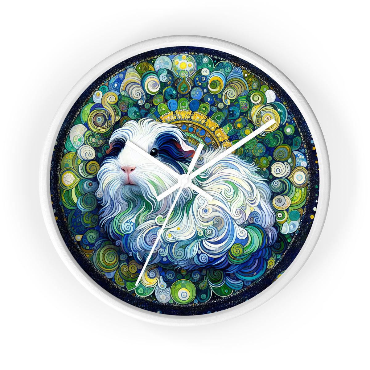 Cool Jeweled Mandala Clock