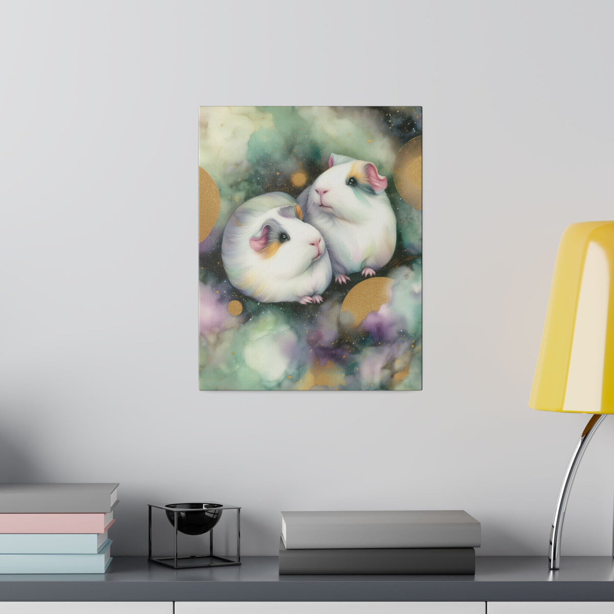 Precious Pig-appeal on Stretched Canvas