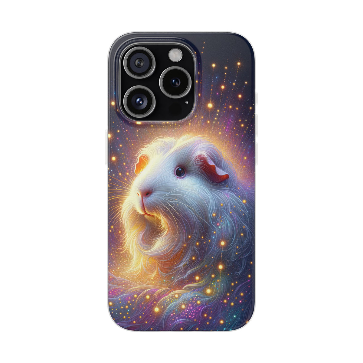 Starlight Wheek Guinea Pig Flexi Phone Case