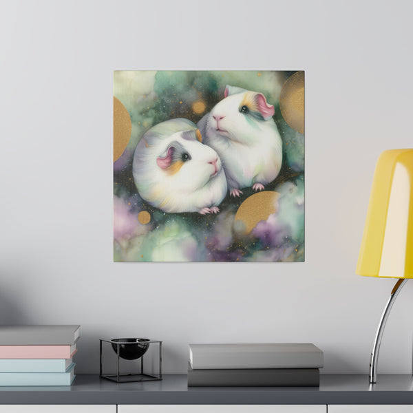 Precious Pig-appeal on Stretched Canvas