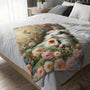 Dreaming Napping Piggies Velveteen Microfiber Guinea Pig Blanket