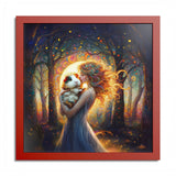 Woodland Grace Guinea Pig Framed Art Print