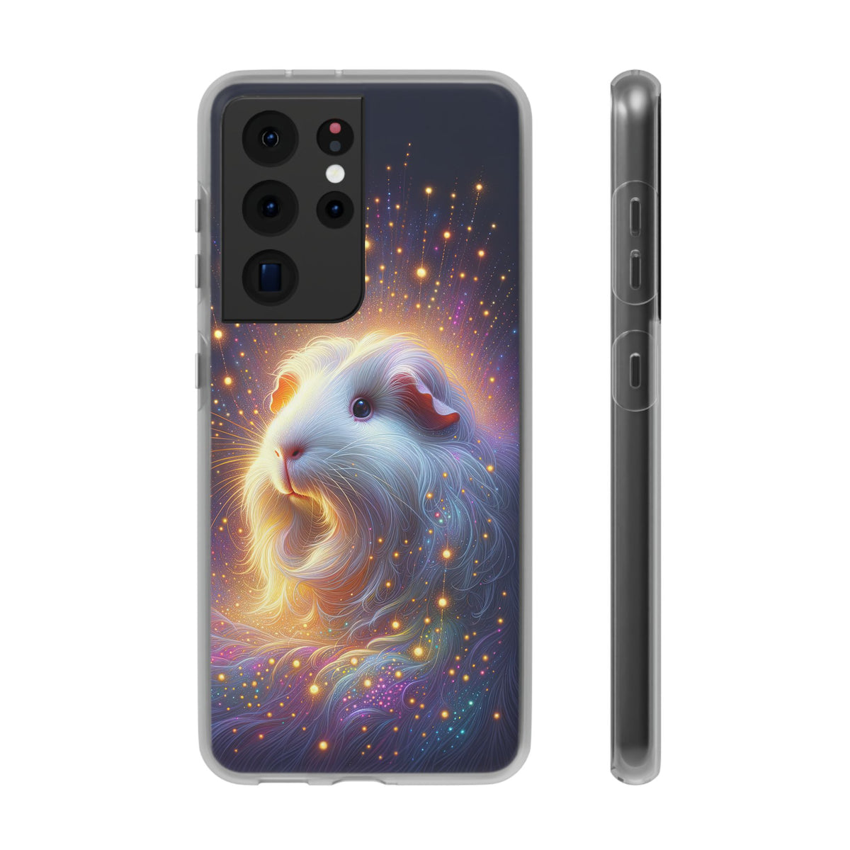 Starlight Wheek Guinea Pig Flexi Phone Case