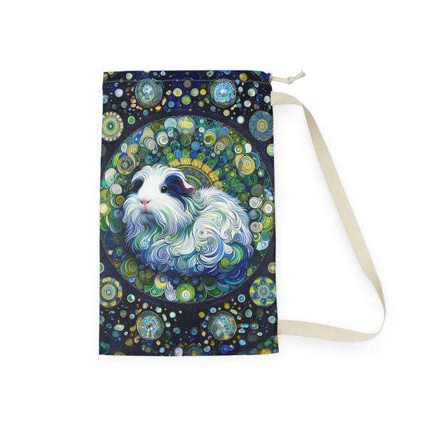 Cool Cavy Mandala Guinea Pig Laundry Bag