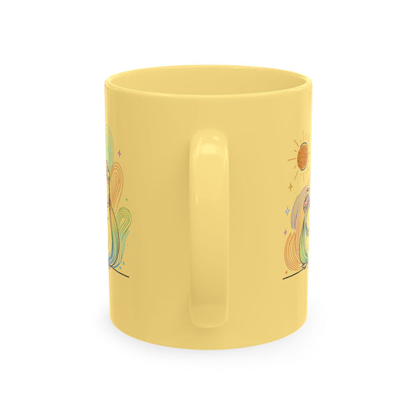 Personalized 'Teresa's Piggy Day' Ceramic Mug - Whimsical Guinea Pig Gift