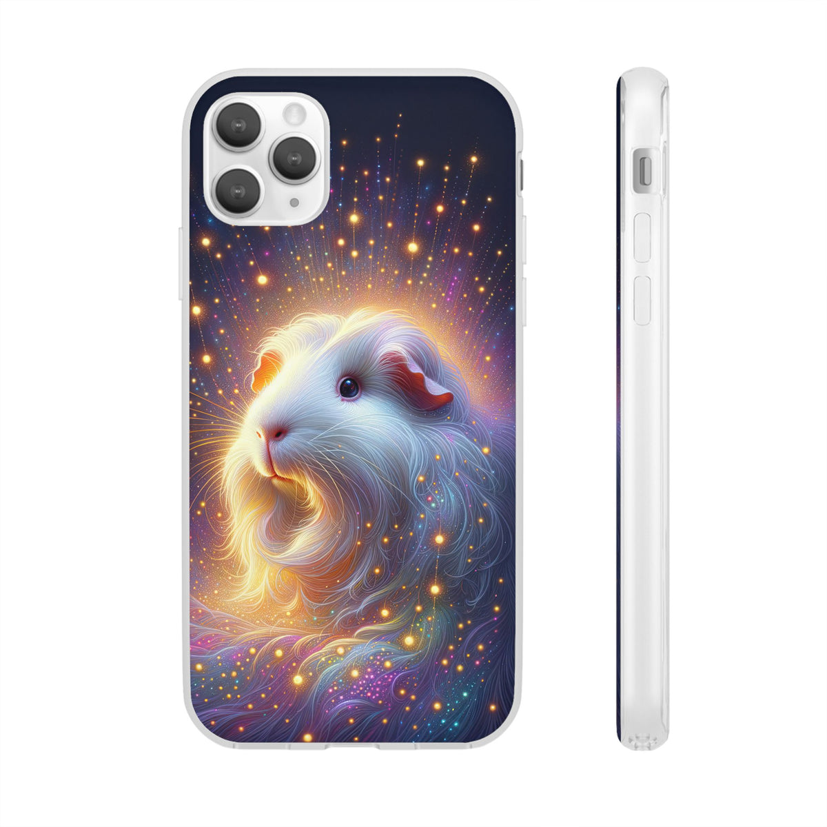Starlight Wheek Guinea Pig Flexi Phone Case