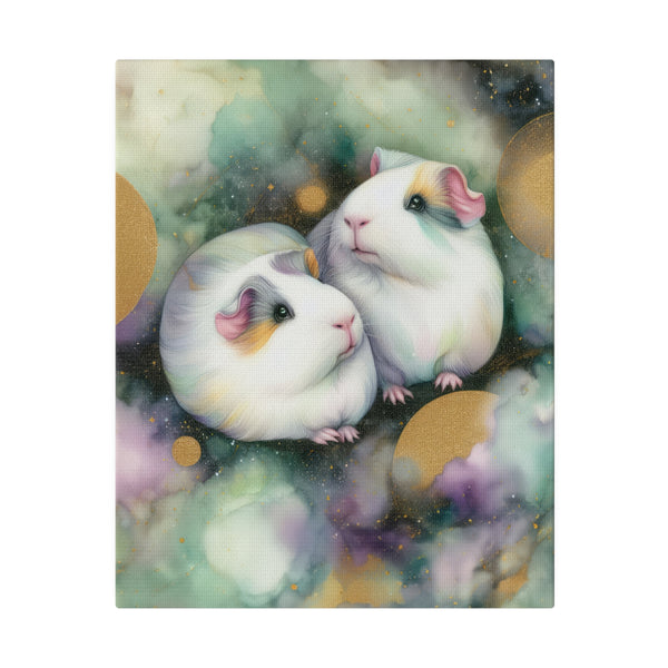 Precious Pig-appeal on Stretched Canvas