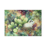 Royal Piggy Greens Glass Guinea Pig Cutting Board