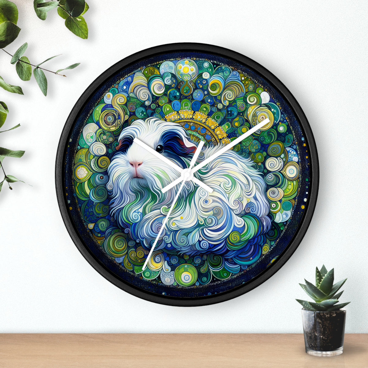 Cool Jeweled Mandala Clock