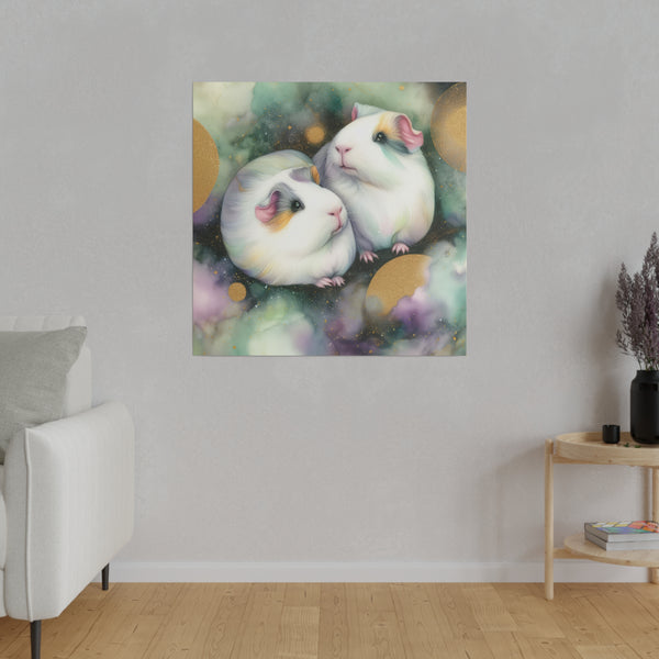 Precious Pig-appeal on Stretched Canvas