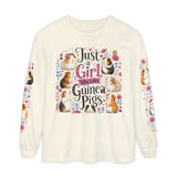 Just a Girl Who Loves Guinea Pigs Pageant Long Sleeve Tee