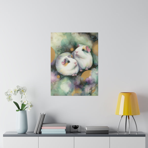Precious Pig-appeal on Stretched Canvas