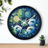 Mandala Treasure Guinea Pig Clock – image 10