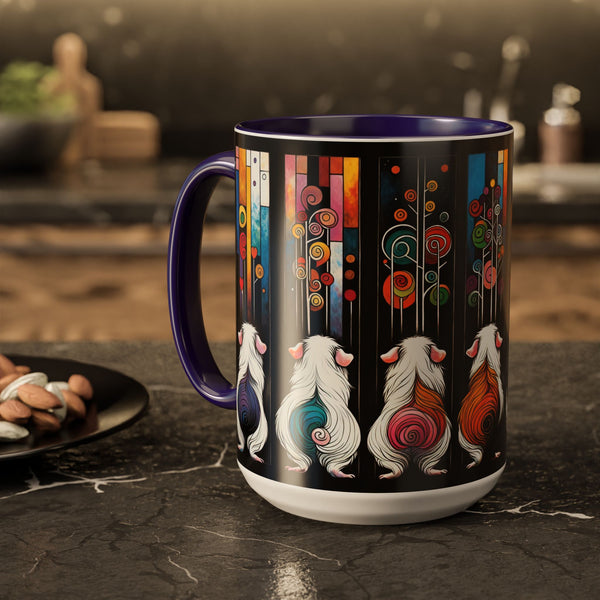 Piggy Butt Lineup - Guinea Pig Mug