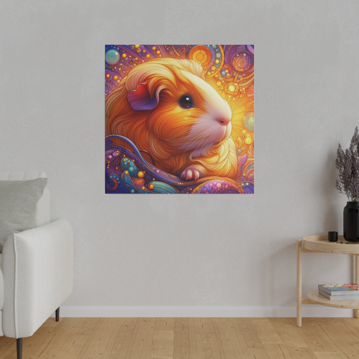 Golden Piggy Canvas
