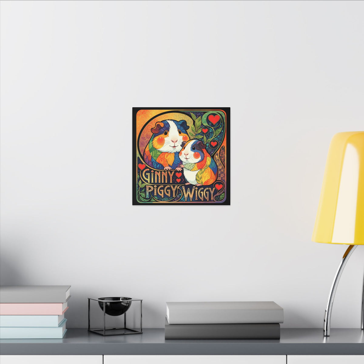 Ginny Piggy Wiggy Canvas