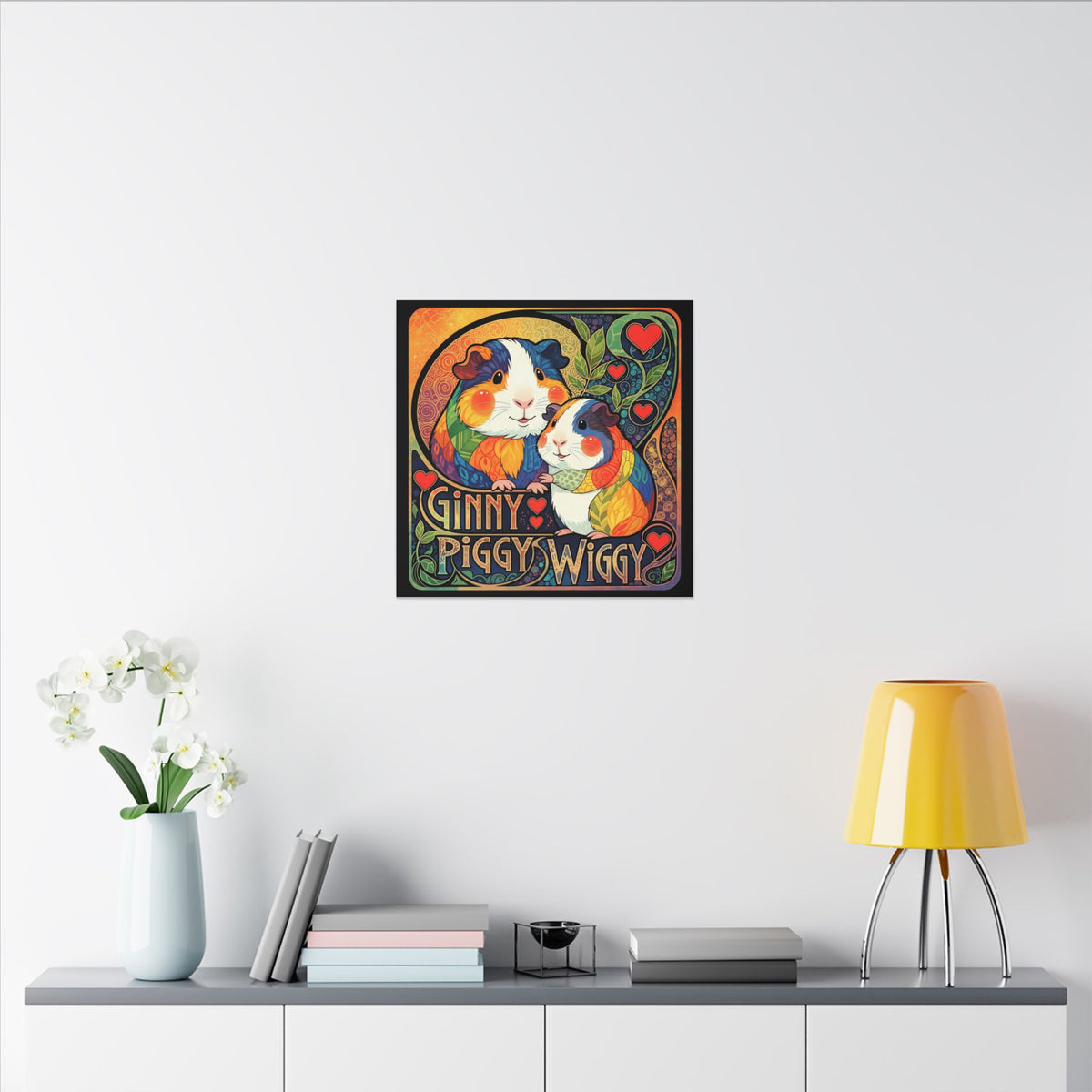 Ginny Piggy Wiggy Canvas