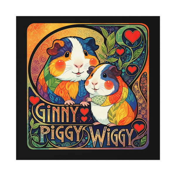 Ginny Piggy Wiggy Poppin' Poster